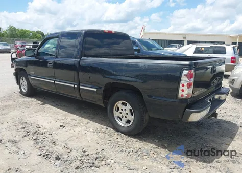 2002 Chevrolet Silverado 1500 Ls из США, поврежденный, VIN 2GCEC19T021147572